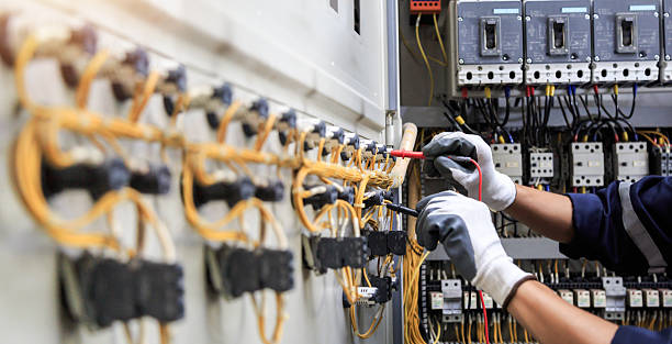 Professional Electrician technician working in Crete, NE